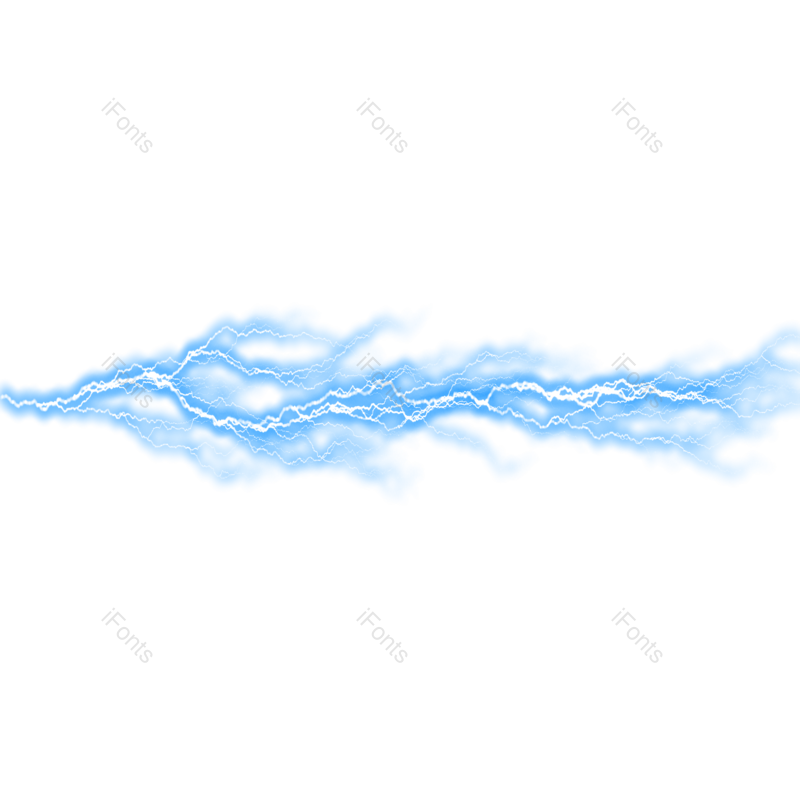 元素图片,立体元素,自然PNG,闪电免抠素材